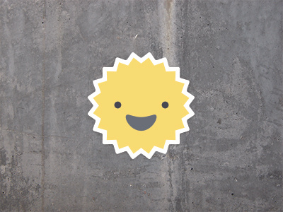 Smiley Sticker