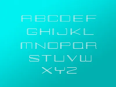 Letters N' Such custom type font typography