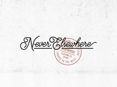 Ne Wordmark apparel clothing logo wordmark