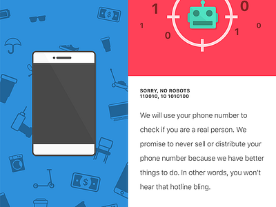 Hop Market Registration bling hop hop market hotline hotline bling market marketplace robot