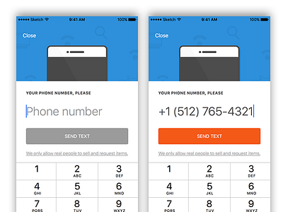 Hop Market Phone Number hop hop market ios iphone market marketplace ui ux