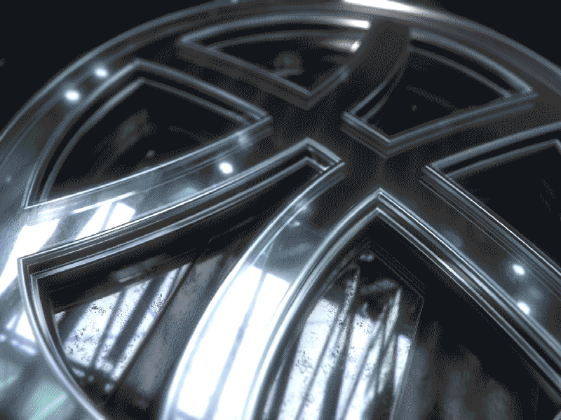 Glassy Dribbble 3d element 3d flares glass logo realistic silver videohive