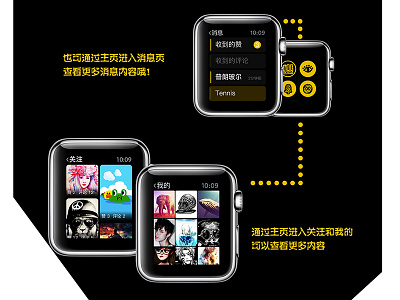 TUTU--the iWatch version -an app for the lovers of painting-5 app graffiti iwatch ui