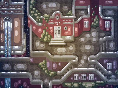 Game fantasy game houses illustration inspiration olinda timo