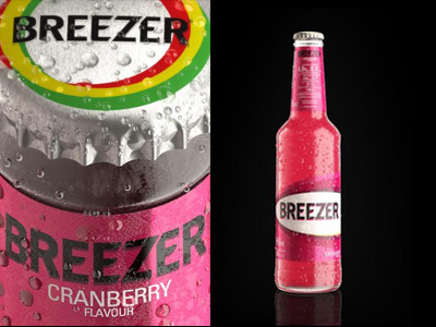 Breezer Packaging label designs packaging designs