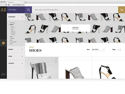 MakeHave Search Page Design 1.0 makehave mh search searchpage
