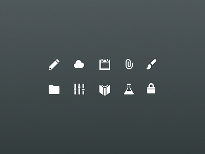 SVG Icons glyphs icons svg ui