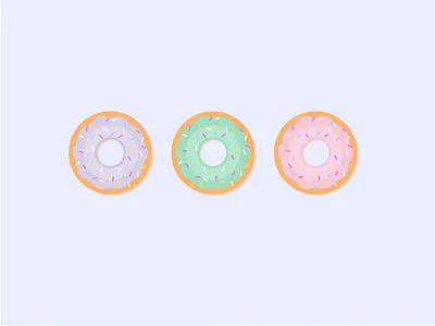I Donut Care donut illustration vector