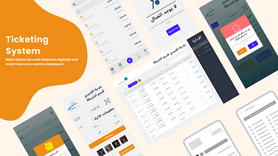 Ticketing System dashboard design figma illustration landing page service marketplace typography ui uiux user experience ux web app web design website design