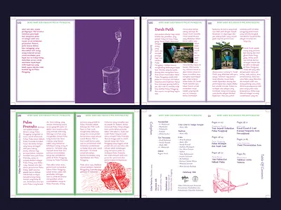 Zine book, Pramuka Island Tour Book book branding editorialdesign graphic design illustration layout zine