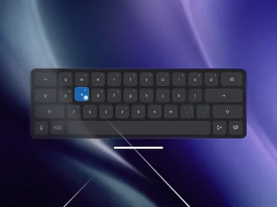 XR Keyboard 3d ar interaction keyboard metaquest productdesign spatialdesign ui ux virtual reality vr xr design