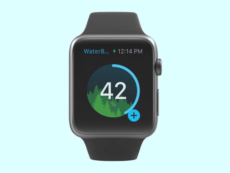 iWatch 42mm Sport Black 360mockups animation apple applewatch iwatch mockup mockups