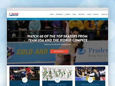 U.S. Figure Skating ice responsive skating sports usa website