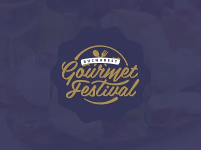Gourmet Festival festival food gourmet koma koma studio lettering logo