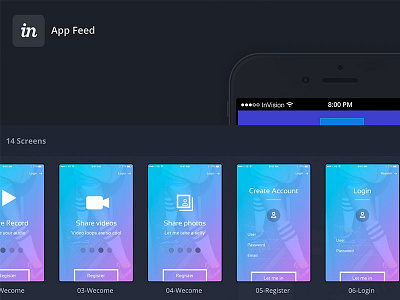 InVision: Mobile Prototyping animation app ca design designer invision mobile prototyping san francisco screen ui ux