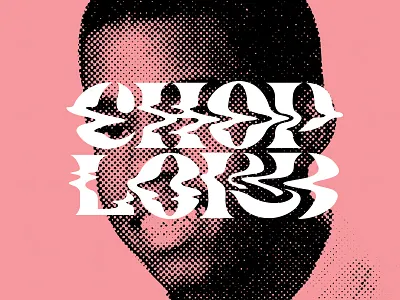 C H P L R D beat chop custom lettering hand lettering kanye west lettering lord music type typography yeezy