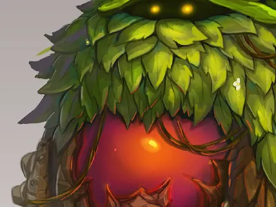 Forest inhabitant character color forest game inhabitant ios monster