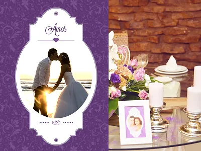 Love - wedding day brochure flyer love papperback table paper wedding wedding day