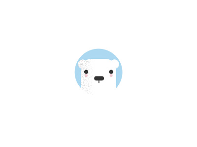 A white bear:) bear illustration vector white bear