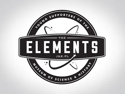 The Elements Logo club history identity logo museum nasa nonprofit organization science space support