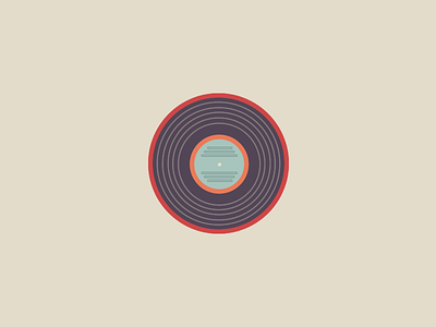 Vinyl Record | Audio Format Series audio icon music record vector vinyl vinyl record