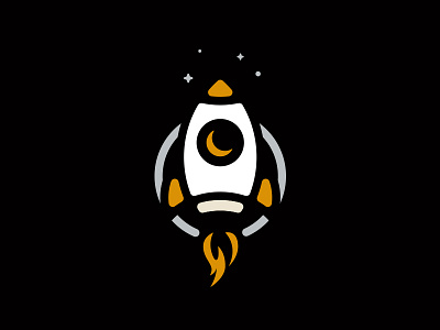 Rocket branding icon illustration logo logos rocket space