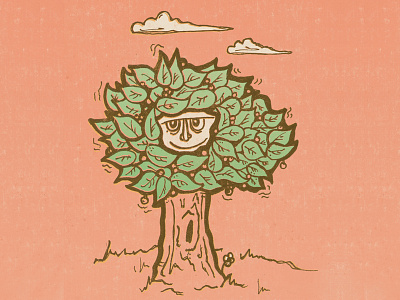 The treefort hiding place kids book screenprint treefort