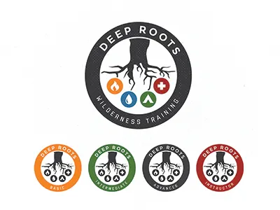 Deep Roots V1 branding education logo outdoor