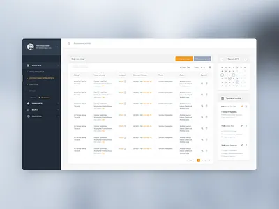 Recruiter dashboard admin dashboard data flat infographic interface minimal statistics table todo ui ux