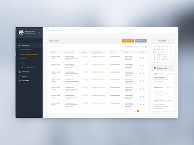 Recruiter dashboard admin dashboard data flat infographic interface minimal statistics table todo ui ux