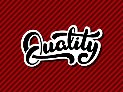 Quality New brush pen lettering