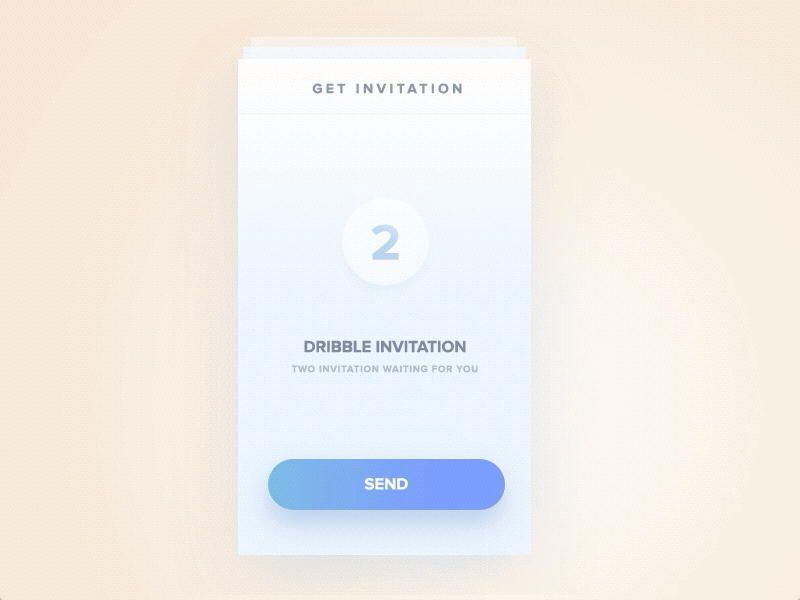 Dribbble Invites design dribbble invitation invite shot ui