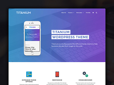 Titanium - Business WordPress theme multilanguage multipurpose responsive titanium woocommerce wordpress theme