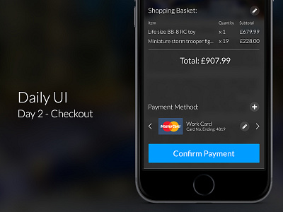 Day 2 - Checkout checkout dailyui