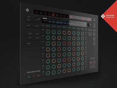 Phantom Hover audio controller daw design digital edm hover invo music phantom station