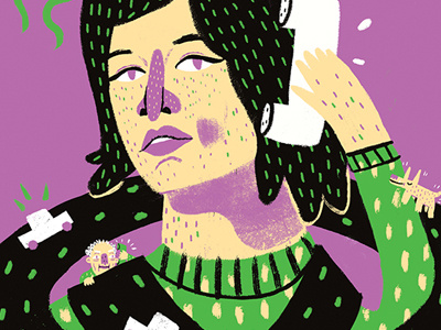 "Little White Lies" Editorial Illustration art criterioncollection editorialillustration film illustration movies