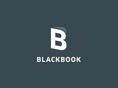 Blackbook 3d blackbook logo pespective typography