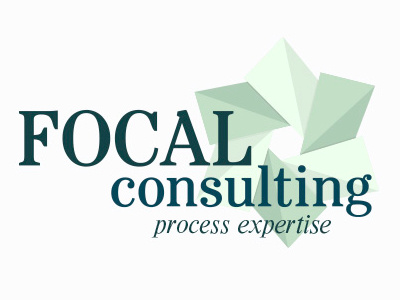 Focal Consulting Logo branding identity logo
