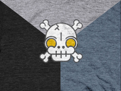 Jolly Mr. Roger apparel bureau clothing cotton crossbones design pirate shirt skull