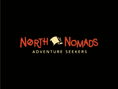 North Nomads Adventure Seekers adventure camp camping fishing flag hiking kayaking nomad north