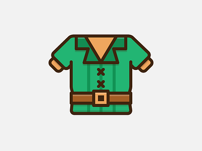 Questing Essentials - Tunic Icon clothing design icon icon design iconography ui user interface ux video games zelda