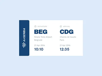 079 - Itinerary airport design flight interface itinerary plan ticket travel user web