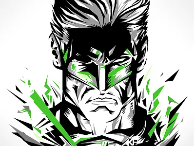 Shattered Lantern dc green lantern hal jordan lantern marvel shattered superhero