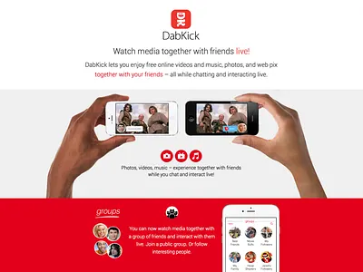 Dabkick Website website