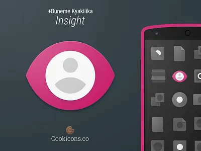 Insight Product Icon android app icon icon iconography insight material material design product icon