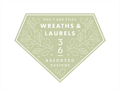 W & L badge branding icon illustrator logo mark overlay type