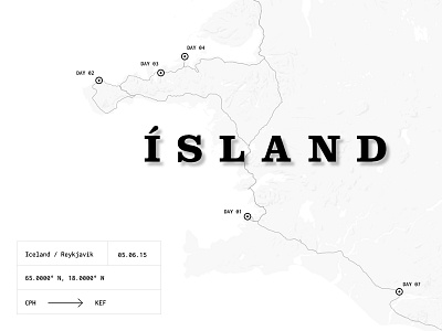 Travel blog: Pt 01 — Iceland blog iceland photo simple story travel ui website white