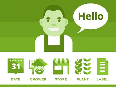 Z24 flat iconography icons illustration