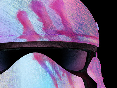 Storm Trooper helmet design illustration space star wars storm trooper vector