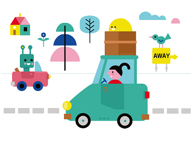 Child App3 app away child child style illustration kinder